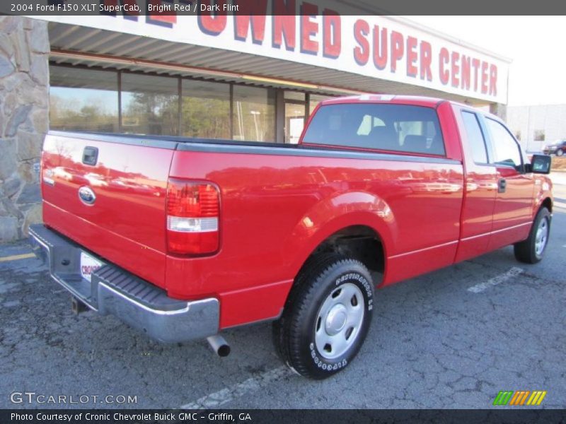 Bright Red / Dark Flint 2004 Ford F150 XLT SuperCab
