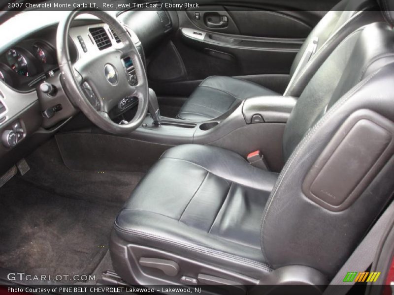 2007 Monte Carlo LT Ebony Black Interior
