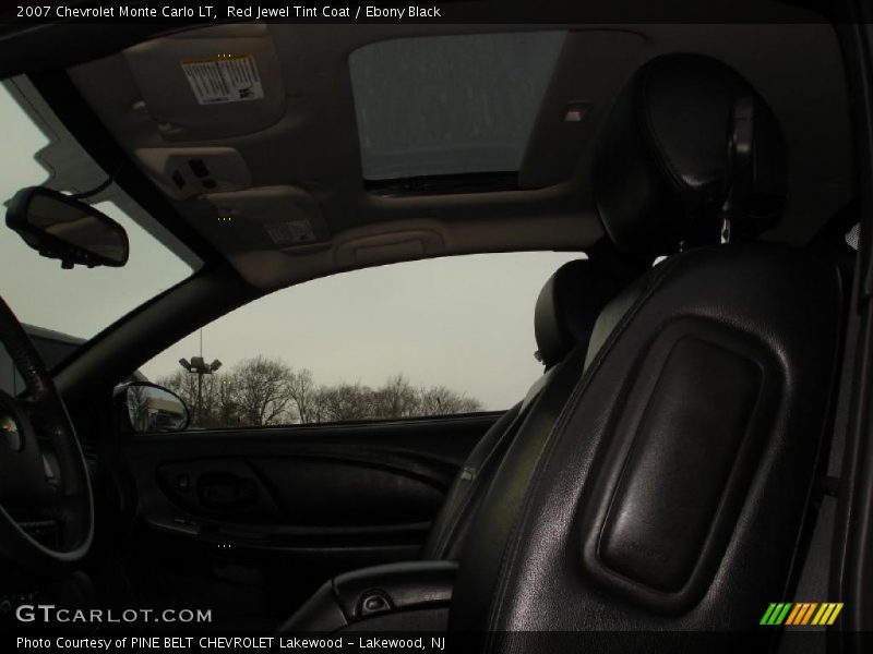 Red Jewel Tint Coat / Ebony Black 2007 Chevrolet Monte Carlo LT