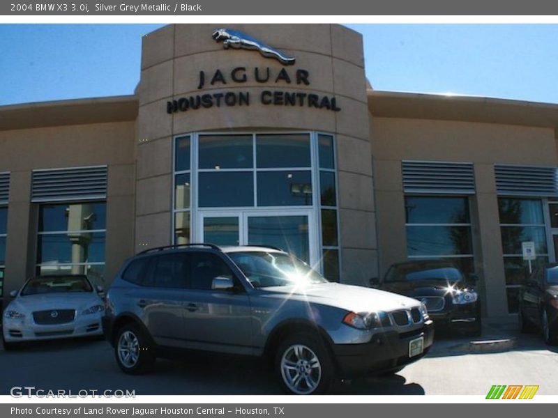 Silver Grey Metallic / Black 2004 BMW X3 3.0i