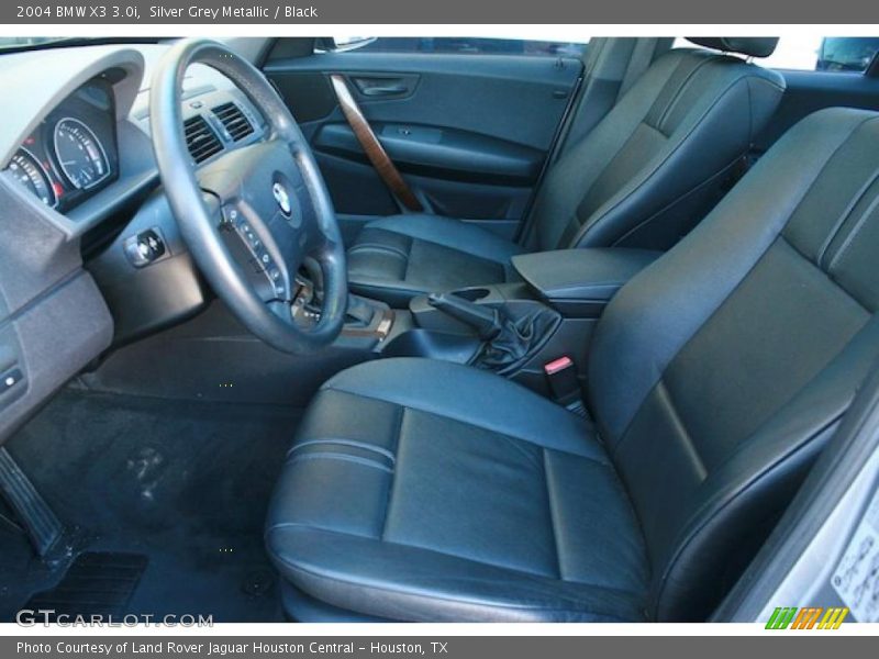 Silver Grey Metallic / Black 2004 BMW X3 3.0i