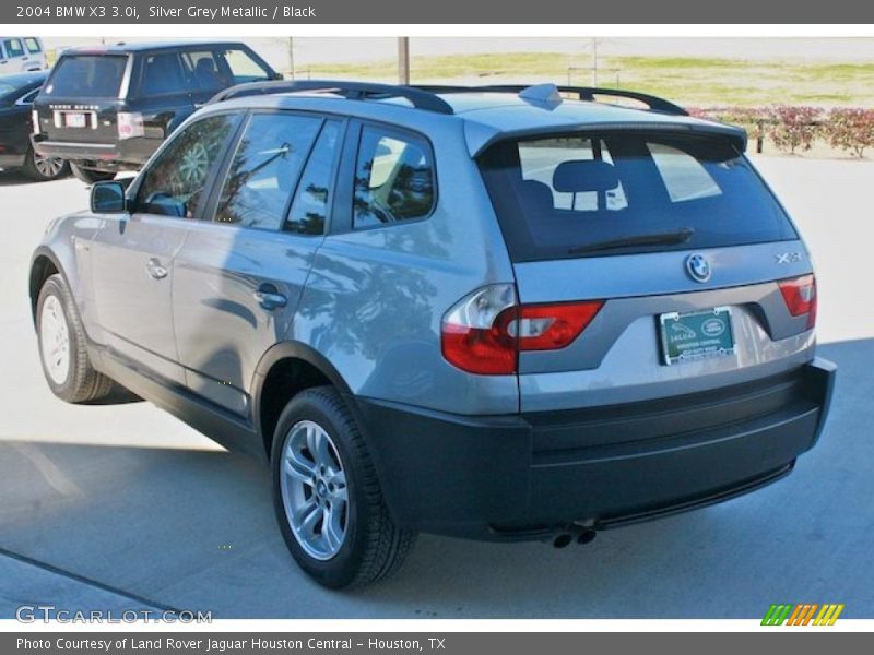 Silver Grey Metallic / Black 2004 BMW X3 3.0i