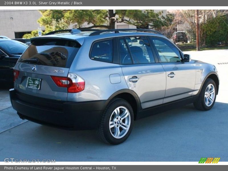 Silver Grey Metallic / Black 2004 BMW X3 3.0i