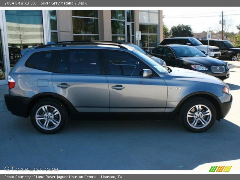 Silver Grey Metallic / Black 2004 BMW X3 3.0i