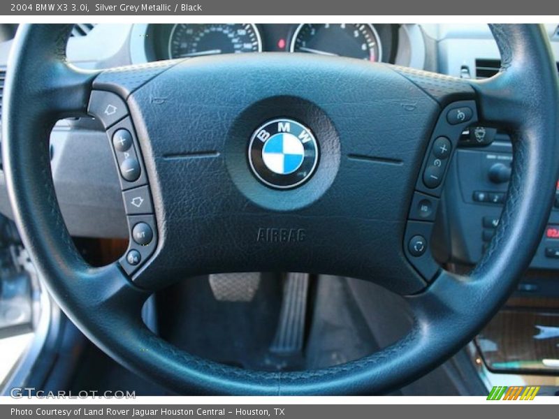 Silver Grey Metallic / Black 2004 BMW X3 3.0i