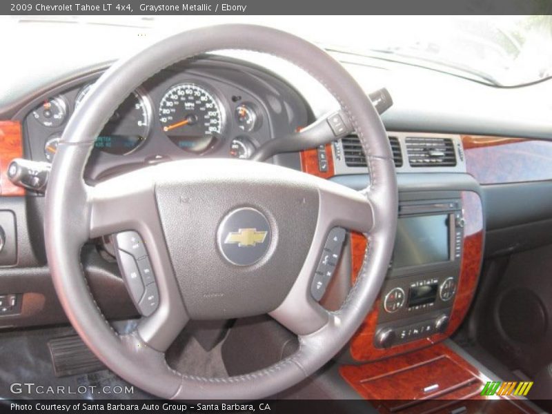 Graystone Metallic / Ebony 2009 Chevrolet Tahoe LT 4x4
