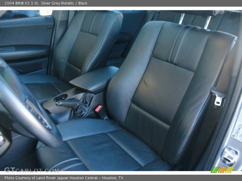 Silver Grey Metallic / Black 2004 BMW X3 3.0i