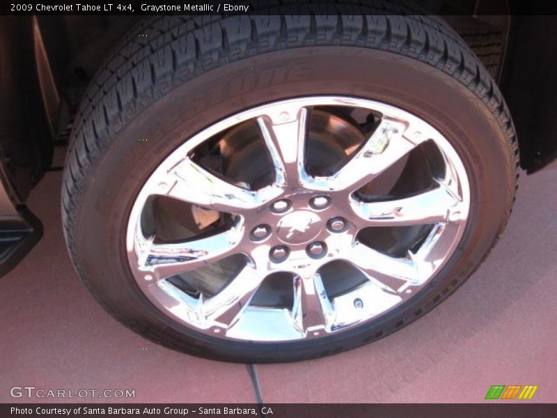 Graystone Metallic / Ebony 2009 Chevrolet Tahoe LT 4x4