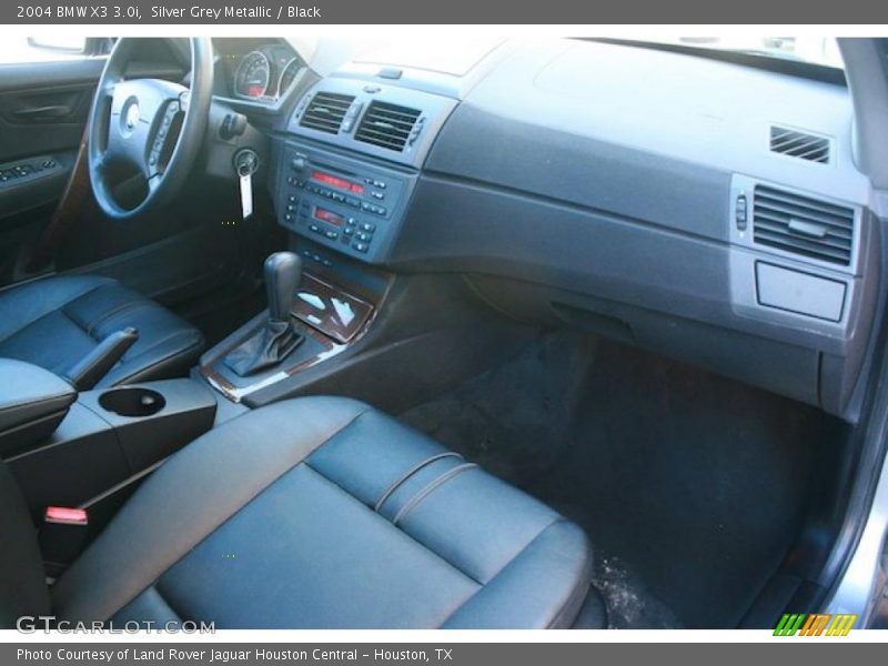 Silver Grey Metallic / Black 2004 BMW X3 3.0i