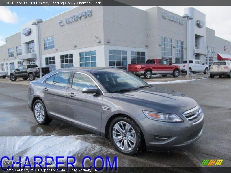 Sterling Grey / Charcoal Black 2011 Ford Taurus Limited
