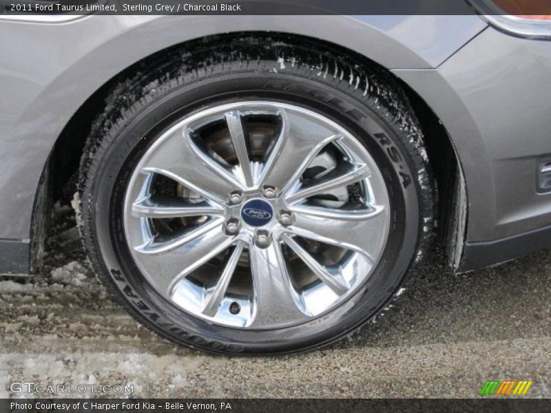 Sterling Grey / Charcoal Black 2011 Ford Taurus Limited