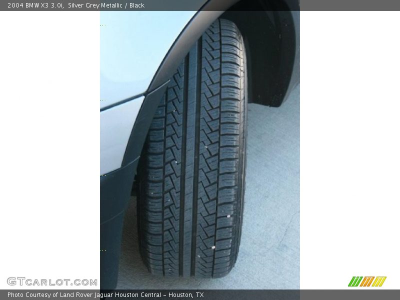 Silver Grey Metallic / Black 2004 BMW X3 3.0i