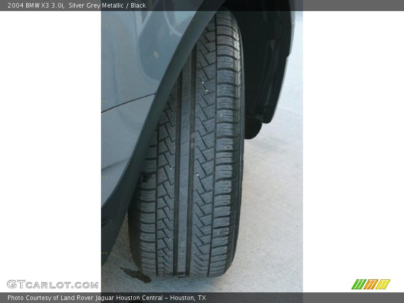 Silver Grey Metallic / Black 2004 BMW X3 3.0i