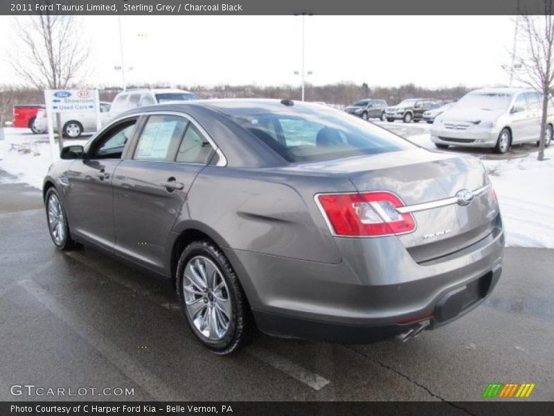 Sterling Grey / Charcoal Black 2011 Ford Taurus Limited