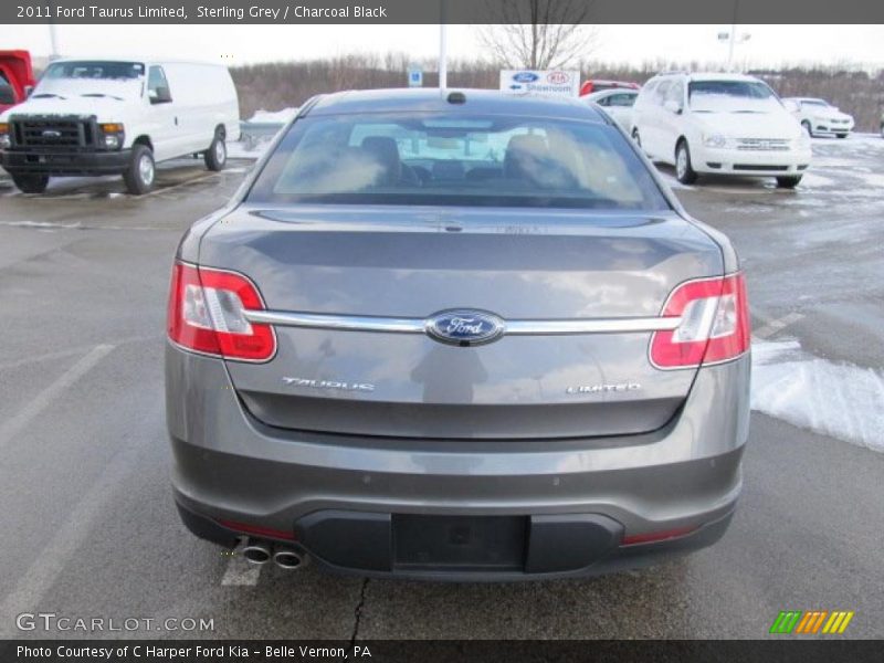Sterling Grey / Charcoal Black 2011 Ford Taurus Limited