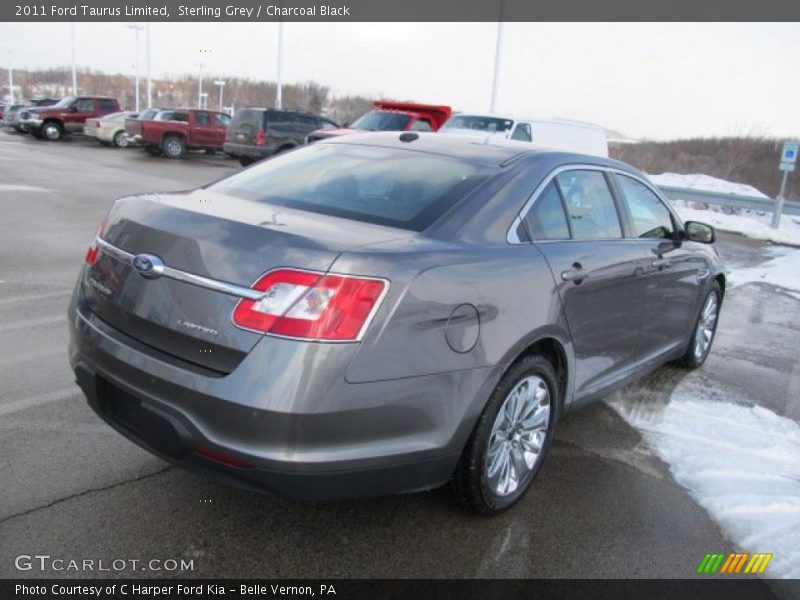 Sterling Grey / Charcoal Black 2011 Ford Taurus Limited