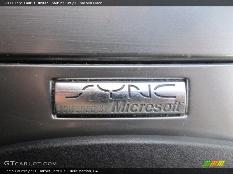 Sterling Grey / Charcoal Black 2011 Ford Taurus Limited
