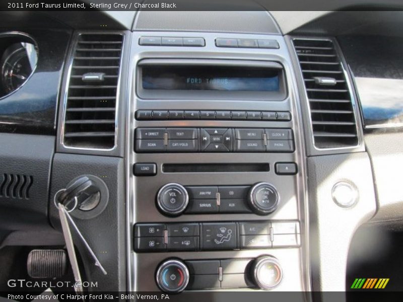 Sterling Grey / Charcoal Black 2011 Ford Taurus Limited