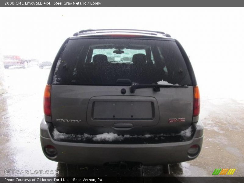 Steel Gray Metallic / Ebony 2008 GMC Envoy SLE 4x4