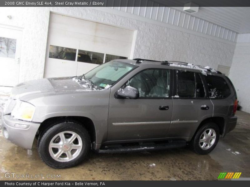 Steel Gray Metallic / Ebony 2008 GMC Envoy SLE 4x4