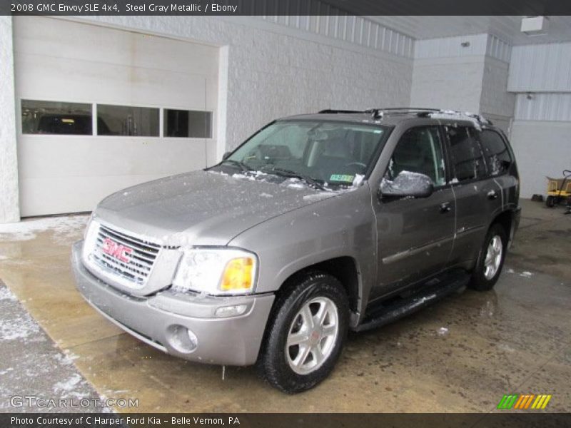 Steel Gray Metallic / Ebony 2008 GMC Envoy SLE 4x4