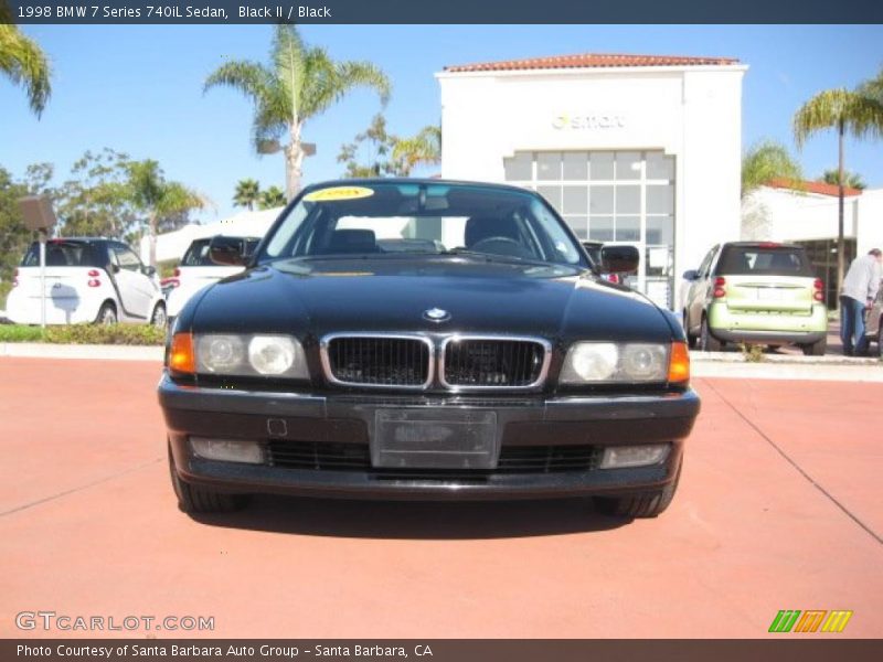 Black II / Black 1998 BMW 7 Series 740iL Sedan