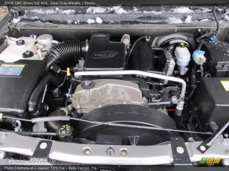 Steel Gray Metallic / Ebony 2008 GMC Envoy SLE 4x4