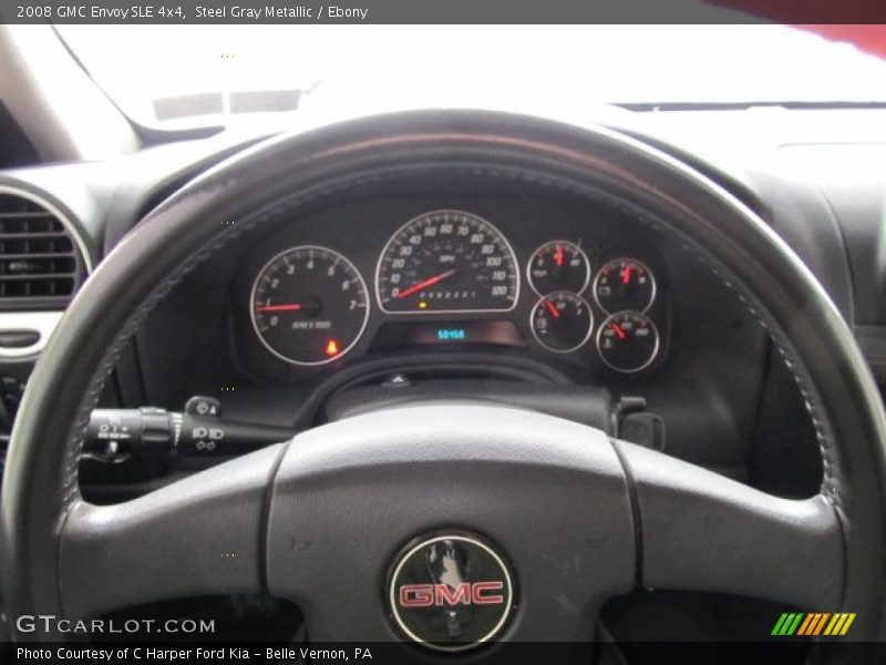 Steel Gray Metallic / Ebony 2008 GMC Envoy SLE 4x4