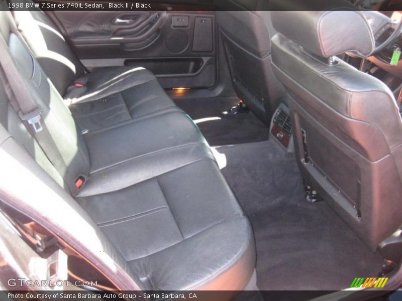  1998 7 Series 740iL Sedan Black Interior