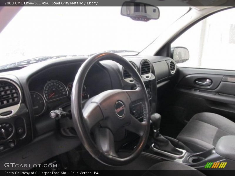 Steel Gray Metallic / Ebony 2008 GMC Envoy SLE 4x4