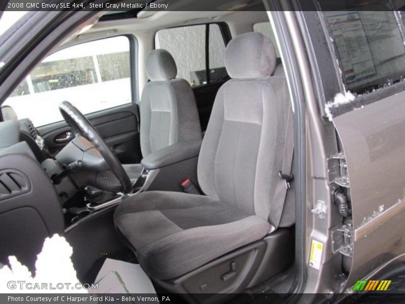 Steel Gray Metallic / Ebony 2008 GMC Envoy SLE 4x4