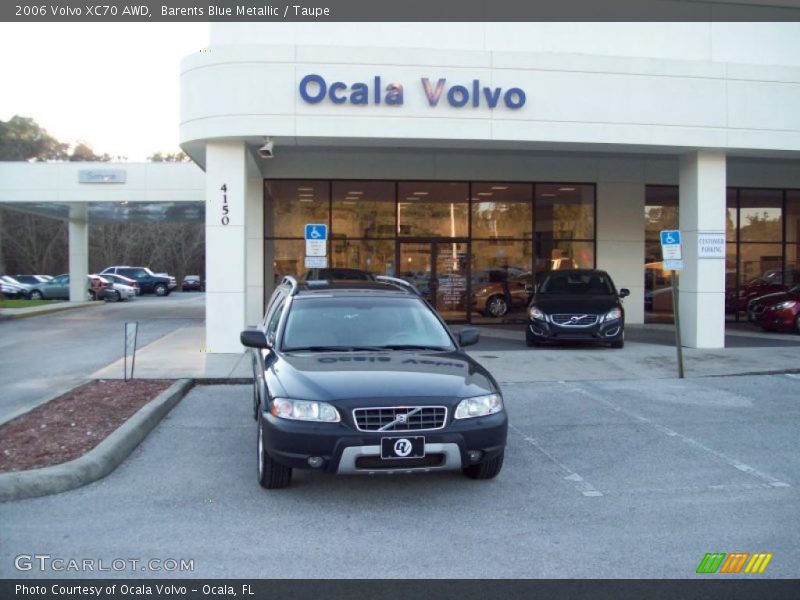 Barents Blue Metallic / Taupe 2006 Volvo XC70 AWD