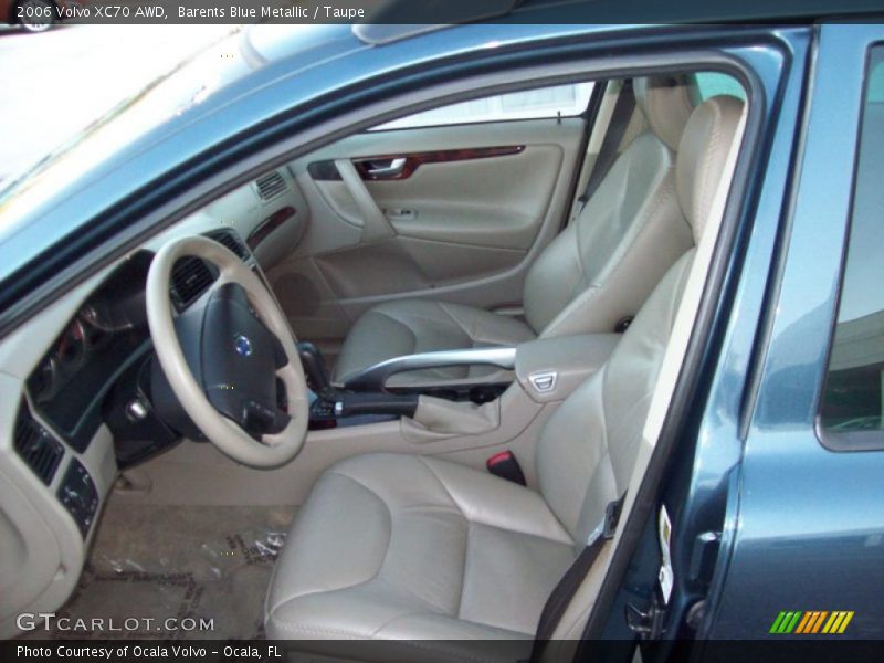 Barents Blue Metallic / Taupe 2006 Volvo XC70 AWD