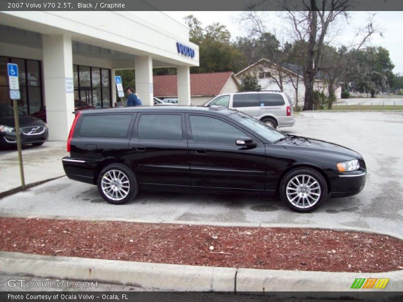 Black / Graphite 2007 Volvo V70 2.5T