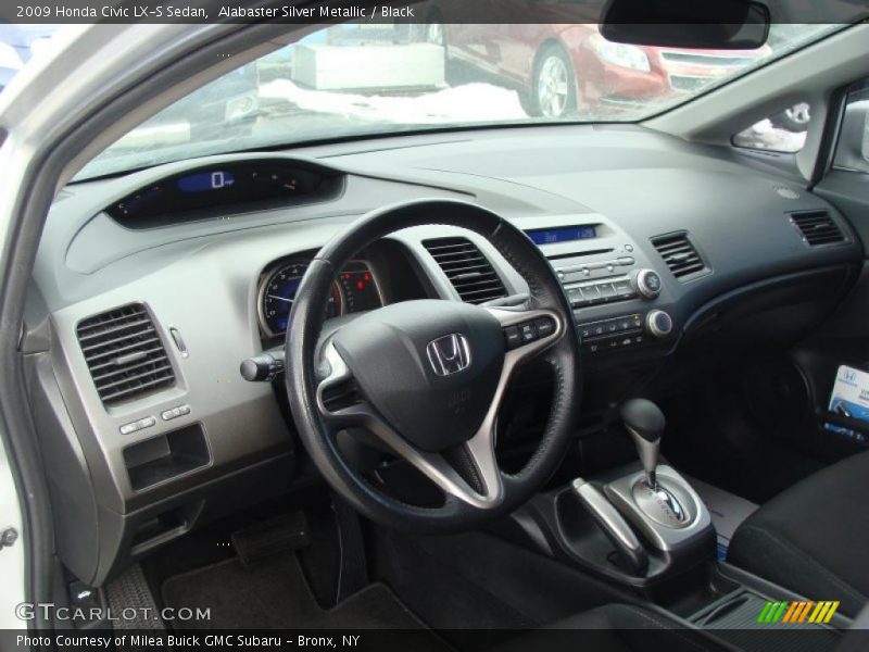 Dashboard of 2009 Civic LX-S Sedan