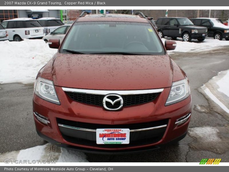 Copper Red Mica / Black 2007 Mazda CX-9 Grand Touring