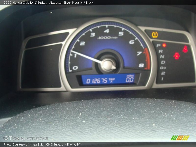  2009 Civic LX-S Sedan LX-S Sedan Gauges