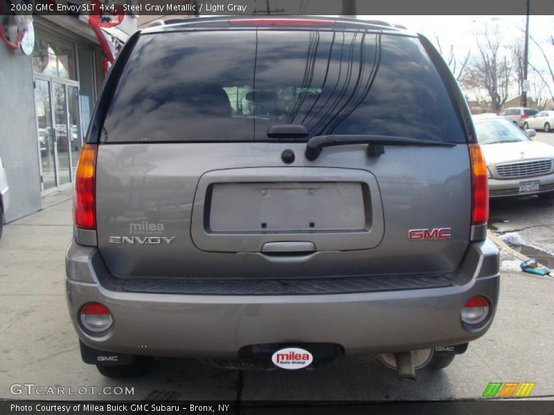 Steel Gray Metallic / Light Gray 2008 GMC Envoy SLT 4x4