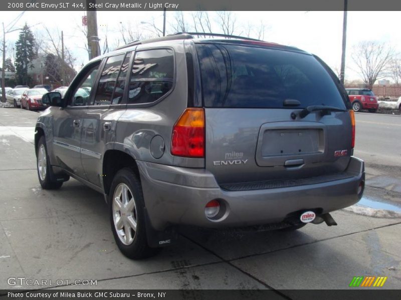 Steel Gray Metallic / Light Gray 2008 GMC Envoy SLT 4x4