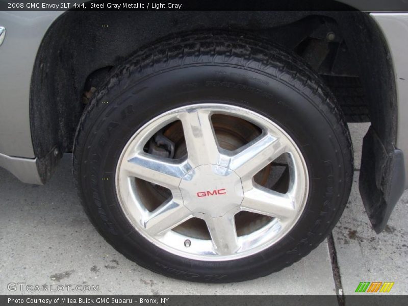 Steel Gray Metallic / Light Gray 2008 GMC Envoy SLT 4x4