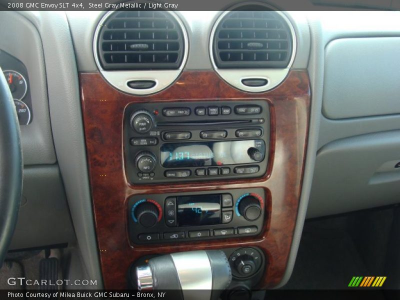Steel Gray Metallic / Light Gray 2008 GMC Envoy SLT 4x4