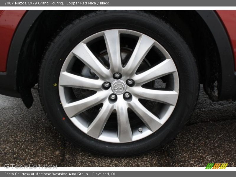 Copper Red Mica / Black 2007 Mazda CX-9 Grand Touring