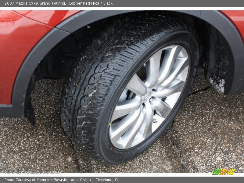 Copper Red Mica / Black 2007 Mazda CX-9 Grand Touring