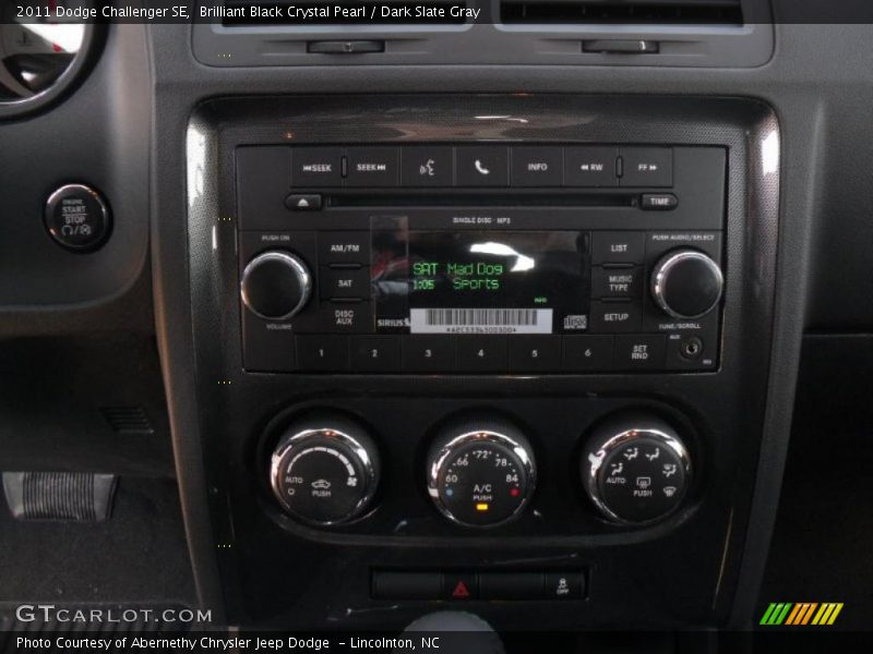 Controls of 2011 Challenger SE