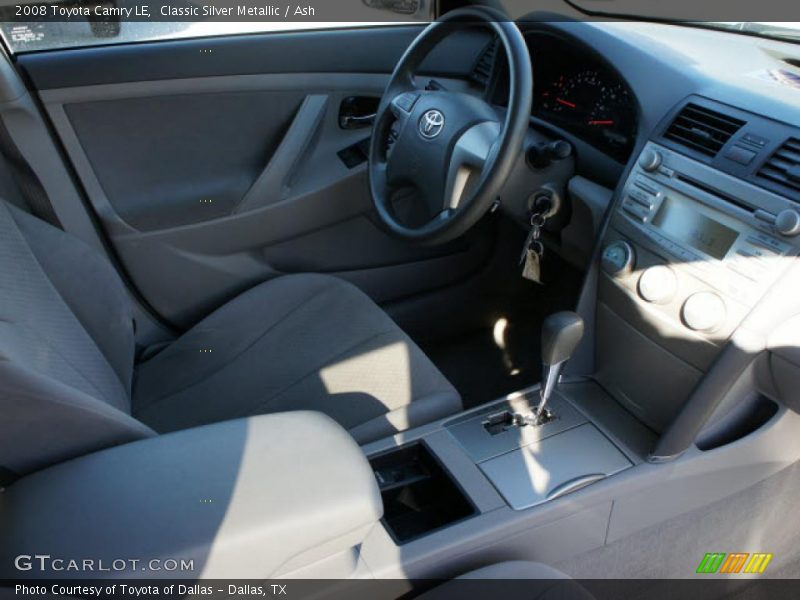 Classic Silver Metallic / Ash 2008 Toyota Camry LE