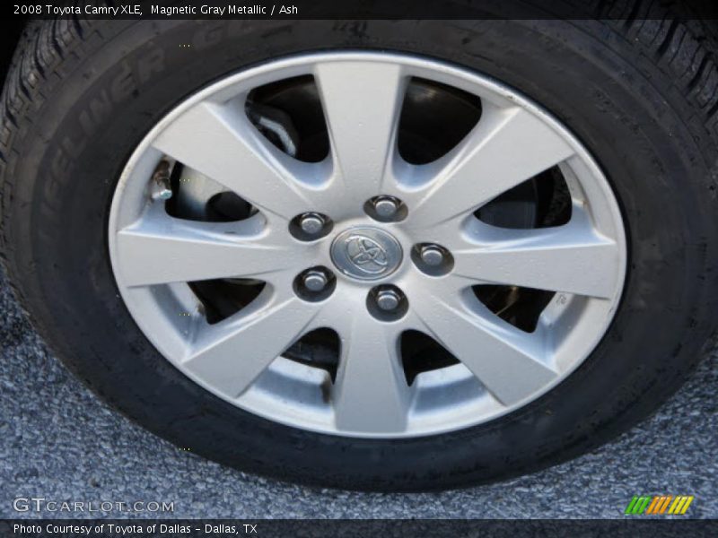 Magnetic Gray Metallic / Ash 2008 Toyota Camry XLE