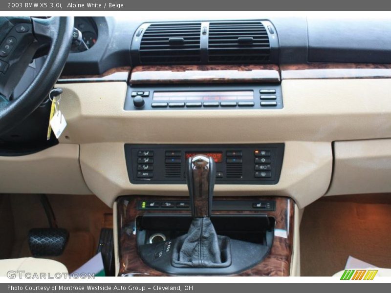 Alpine White / Beige 2003 BMW X5 3.0i