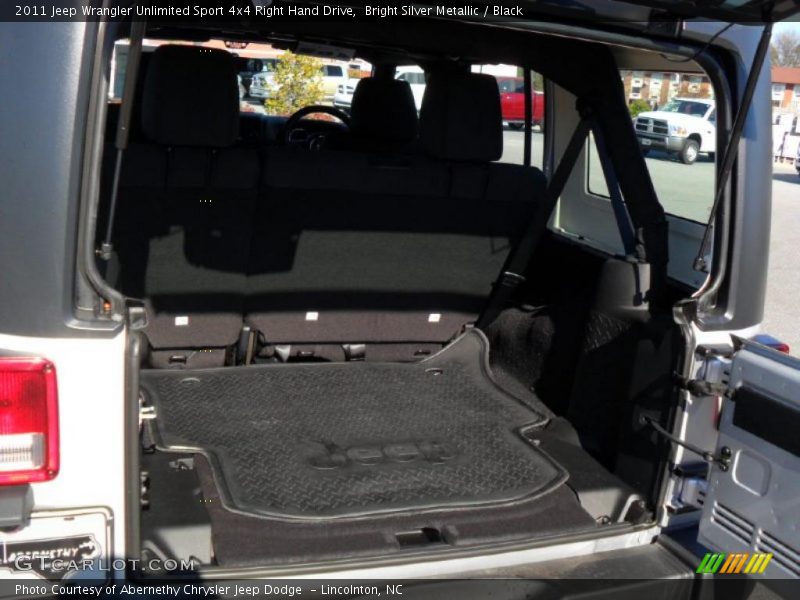  2011 Wrangler Unlimited Sport 4x4 Right Hand Drive Trunk