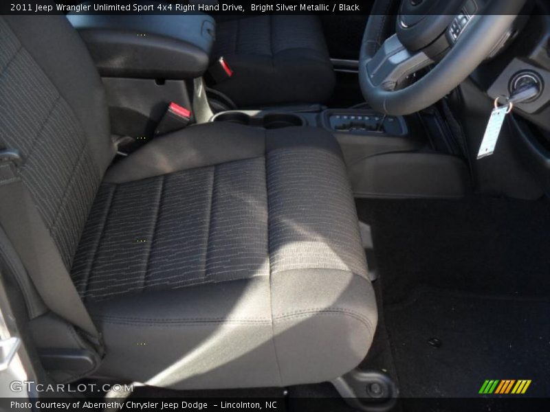  2011 Wrangler Unlimited Sport 4x4 Right Hand Drive Black Interior