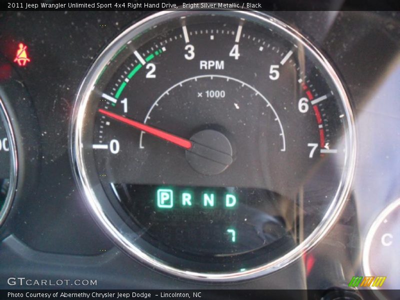 Bright Silver Metallic / Black 2011 Jeep Wrangler Unlimited Sport 4x4 Right Hand Drive
